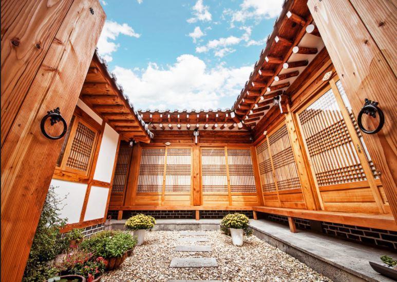 Jeongga Hanok Csondzsu Kültér fotó